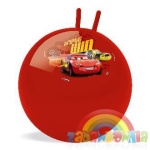 Piłka do skakania z rogami 50cm - Auta, Cars, Zygzak MONDO