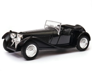 Jaguar SS 100 open top 1:34-39 model WELLY