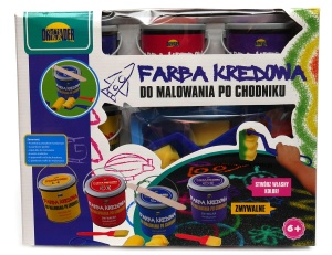 Farba Kreda Chodnikowa - zestaw kreatywny DROMADER