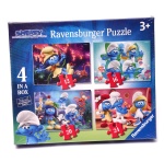 Puzzle 4w1 w Smerfy