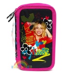 piórnik dwustronny z wyposażeniem Violetta