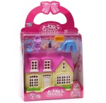 Domek Funny House z wyposażeniem