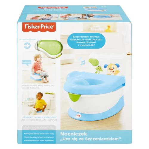 Fisher Price Ucz się i śmiej Nocniczek „Ucz się ze Szczeniaczkiem”-477554