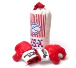 Worek bokserski 50cm dla dzieci z rękawicami