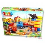 Klocki JDLT Plac Budowy 98 elementów