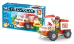 DROMADER 25204 klocki METROPOLIA dostawca pizzy 56 elementów