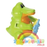 TOMY Play to LEARN MOTHER AND BABY - krokodylek mama i dziecko zabawka nakręcana