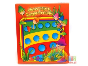 SKACZĄCE CZAPECZKI kapelusiki kapelusze - gra towarzyska