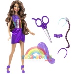 Barbie mini Studio Fryzjerskie kreacja fryzur Cut & Style - brunetka