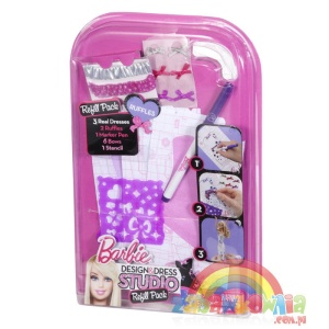 Barbie Studio Mody Design & Dress Studio Pracownia Modnych Sukni - uzupełnienie kokardki