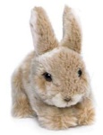 króliczek jasny leżący 15cm Anna Club Plush