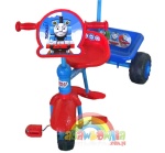 Rowerek Trójkołowy Tomek i Przyjaciele z rączką do prowadzenia