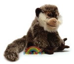 pluszowa małpka z buszu szara 15cm  - WWF Plush