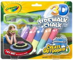 Crayola kreda 3D zestaw z okularami