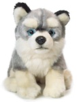 pluszowy szczeniaczek Siberian Haski 19cm Anna Club Plush - szary