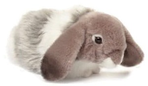 królik szary kłapouchy 18cm Anna Club Plush