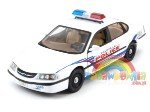 Chevrolet Impala 2001 Police 1:24 WELLY