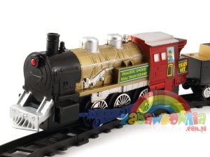 duża kolejka na baterie zdalnie sterowana