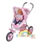 ZAPF BABY BORN WÓZEK JOGGER z nosidełkiem
