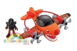 Fisher Price IMAGINEXT Sky Racers czerwony samolot