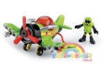 Fisher Price IMAGINEXT Sky Racers zielony samolot