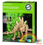 4M SZKIELET DINOZAURA Stegozaur zabawa w paleontologa