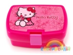 DERFORM pojemnik na śniadanie Hello Kitty