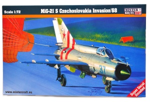 model do sklejania samolot MiG-21 Czechoslovakia Invasion 1968 1:72