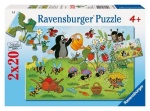 Ravensburger puzzle 2x20 elementów Krecik