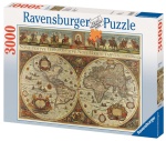 Ravensburger puzzle 3000 elementów Mapa Świata