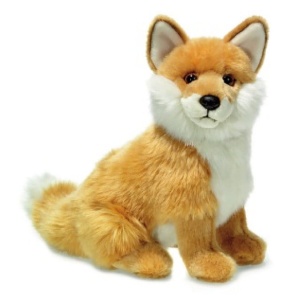 Pluszowy Lis Rudy siedzący 28cm - WWF Plush