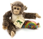 dzicko małpka szara 23cm - WWF Plush