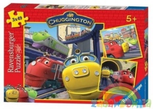 Ravensburger puzzle 3x49 elementów Stacyjkowo