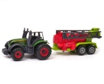 Mała Farma Traktor z przyczepą - opryskiwacz