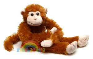 pluszowa małpa 50cm - suwane kończyny