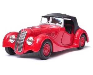 BMW 328 soft top 1:34-39 model WELLY