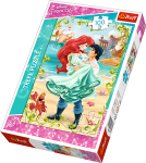 Trefl puzzle 100 elementów Mała Syrenka Arielka i książę 16288