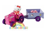 BIG klocki dla dziewczynek Hello Kitty traktorek 7 el.