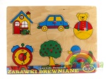 00165 Układanka drewniana