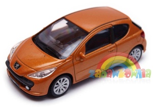 Peugeot 207 - model Welly skala 1:43