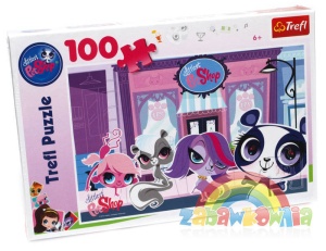 Trefl puzzle 100 elementów Littlest Pet Shop 16198