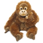 Mama Orangutan z dzieckiem 28cm  - WWF Plush