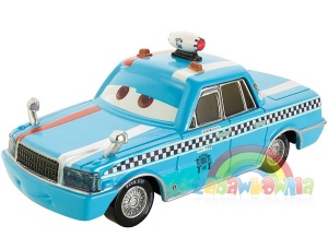 Auta 2 - samochodzik metalowy Matell Taksówka Bob Pulley Dializa - Cars