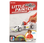 3D puzzle piankowe z napędem i malowanka - formuła