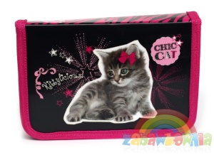 Piórnik PATIO CHIC CAT z wyposażeniem