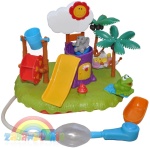 Pływająca kolorowa wyspa do kąpieli - duża 30cm