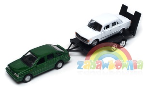 Polonez i Fiat 125p 1:34-39 model WELLY