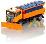 SIKU SUPER 1898 PŁUG ŚNIEŻNY - PIASKARKA SCANIA