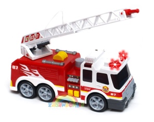 Duży wóz strażacki z dźwiękiem i światłami Dickie old
