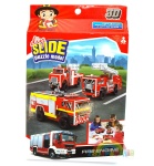 3D puzzle piankowe - 3 wozy strażackie